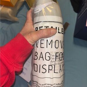 White Drinkware Bottle